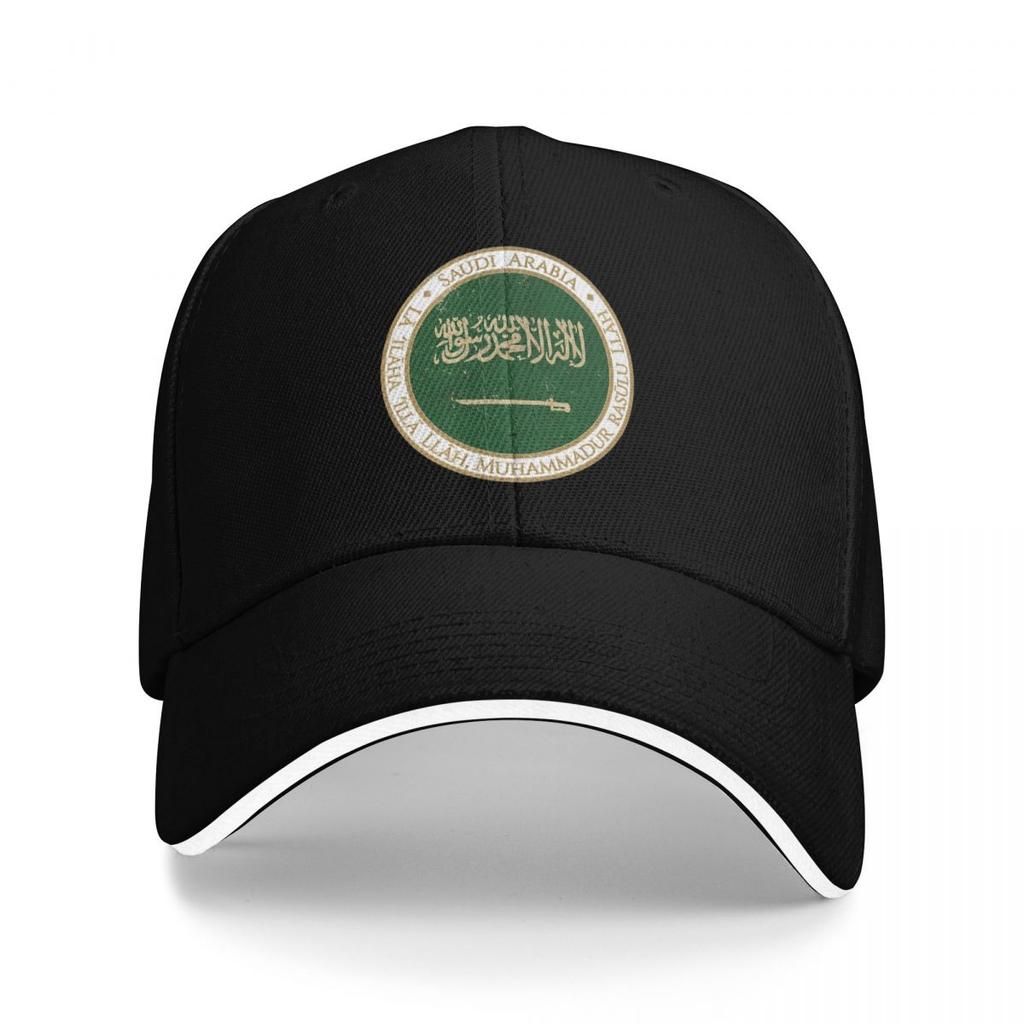 Herb Arabii Saudyjskiej Czapki z daszkiem Snapback Czapki baseballowe Oddychające Casualowe Casquette Outdoor Unisex