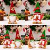 Gingerbread Joyful Man Figurine Whimsical Red And Green Holiday Decoration For Christmas
