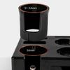 Kitchen Storage Solution Espresso Coffee Tamper Station Stand With Tool Drawer Compartment for 51/54/58mm Portafilter