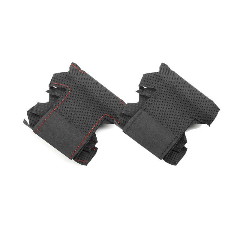 Car Accessories Inner Steering Wheel Suede Leather Cover Trim For Volvo S60 V60 XC60 - XC90 2016- S90 2017- V90