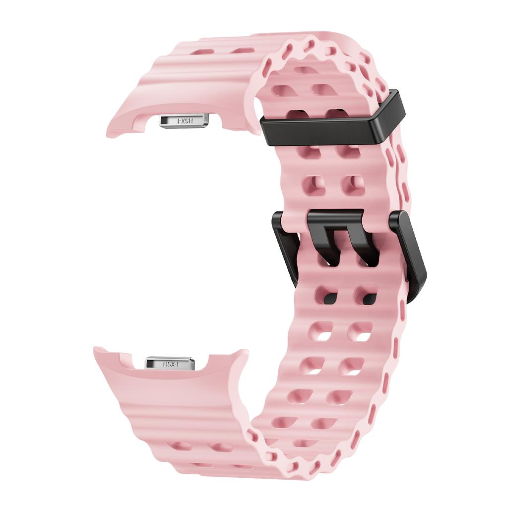 Sports Silicone Strap For Samsung Galaxy Watch 8 40 44mm Marine One-Tone Band Bracelet For Galaxy 8Classic 46MM Rubber Watchband