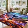 Tottenham Hotspur Design Crystal Velvet Rug Soft Decorative Mat for Bedroom Entrance