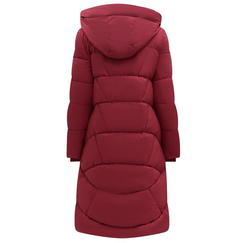 Warm Long Parkas for Women Overcoat Fashion Thick Women's Winter Coats Hooded