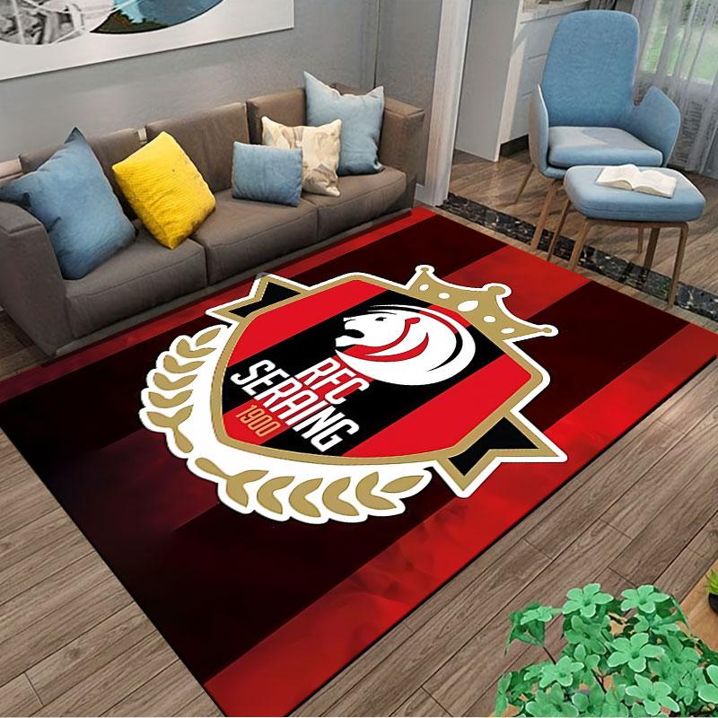 RFC Seraing Crest Carpet Suitable As a Non-slip Mat for the Living Room or Bedroom Sofa