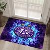 Austria Wien FC Design Crystal Velvet Carpet Cozy Non?Slip Printed Rug For Bedroom Living Room Entrance