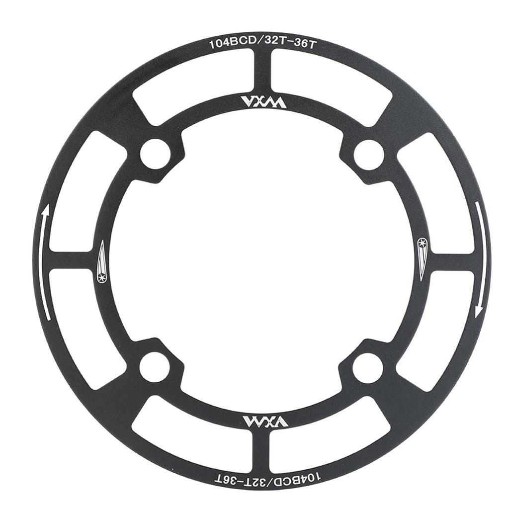 Bike Chain Guard 104BCD Mountain Bike Cranksets Guard Bike Chainring Sprockets Guard Protector