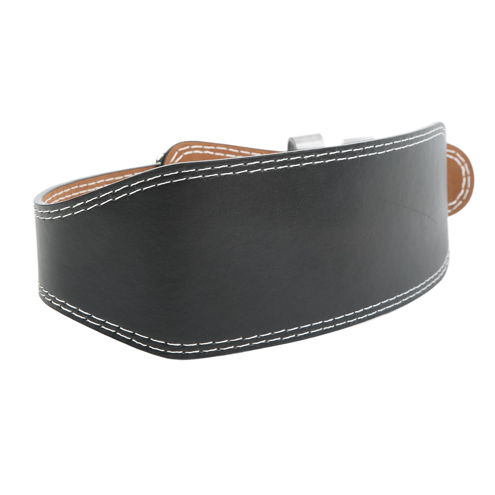 PU Fitness Belt Male Deadlift Training Weightlifting Belt Squat Sports Protective Gear
