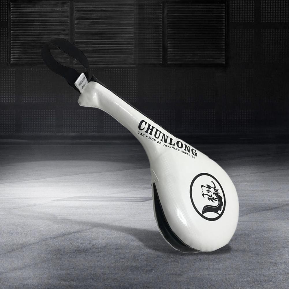 Kids/Adult Taekwondo PU Rebound Sponge Durable Double Kick Pad Target for Tae Kwon Do Karate Kickboxing Sanda Training Target