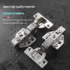 Adjustable 3D Hydraulic Damping Detachable Hinge - Stainless Steel/Cold Rolled Steel for Cabinet/Wardrobe Doors