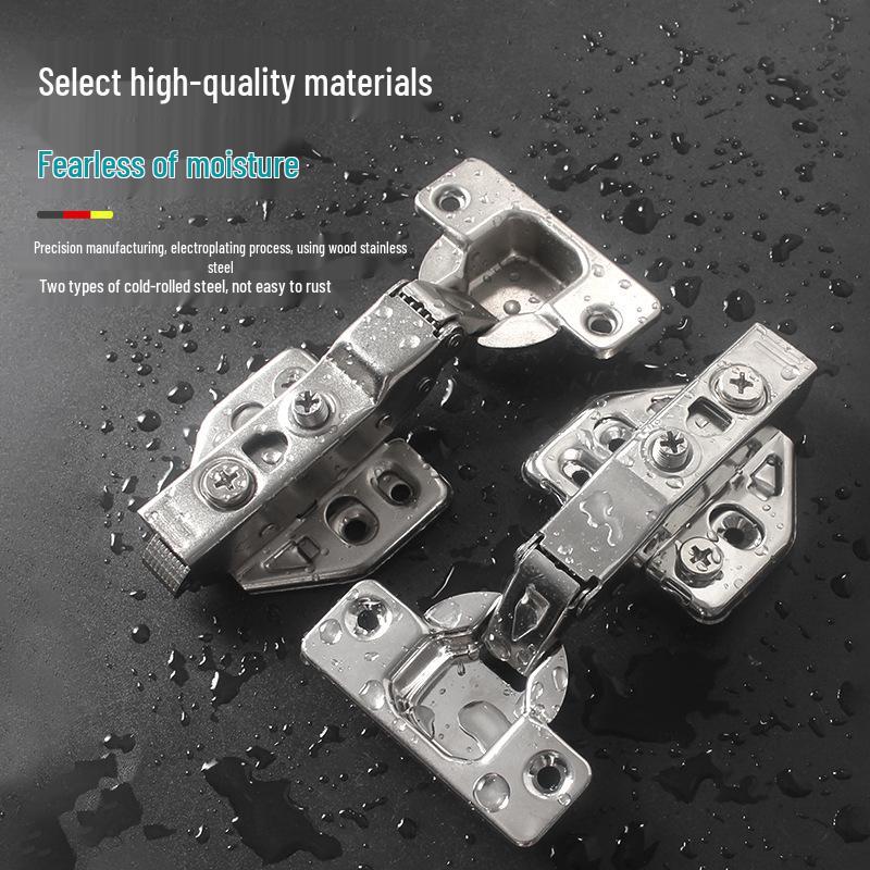 Adjustable 3D Hydraulic Damping Detachable Hinge - Stainless Steel/Cold Rolled Steel for Cabinet/Wardrobe Doors