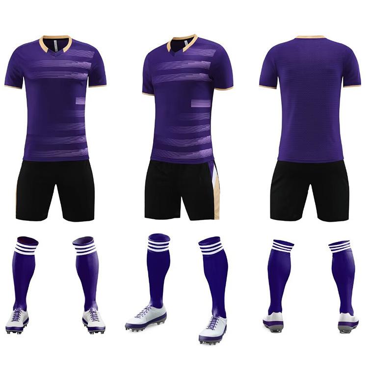 Football Suit Men'S Adult Game Children'S Training Kit Sports Elementary School Short Sleeve Ball Clothes Summer