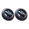 Antilock Bearing Technology PU Tires Aluminum Alloy Rims Smooth Glides Heavy Duties 10cm Skateboard Wheel Scooter Wheel