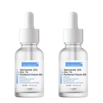 Niacinamide 20% Zinc Panthenol Serum 30ml – High-Strength Brightening (2option)