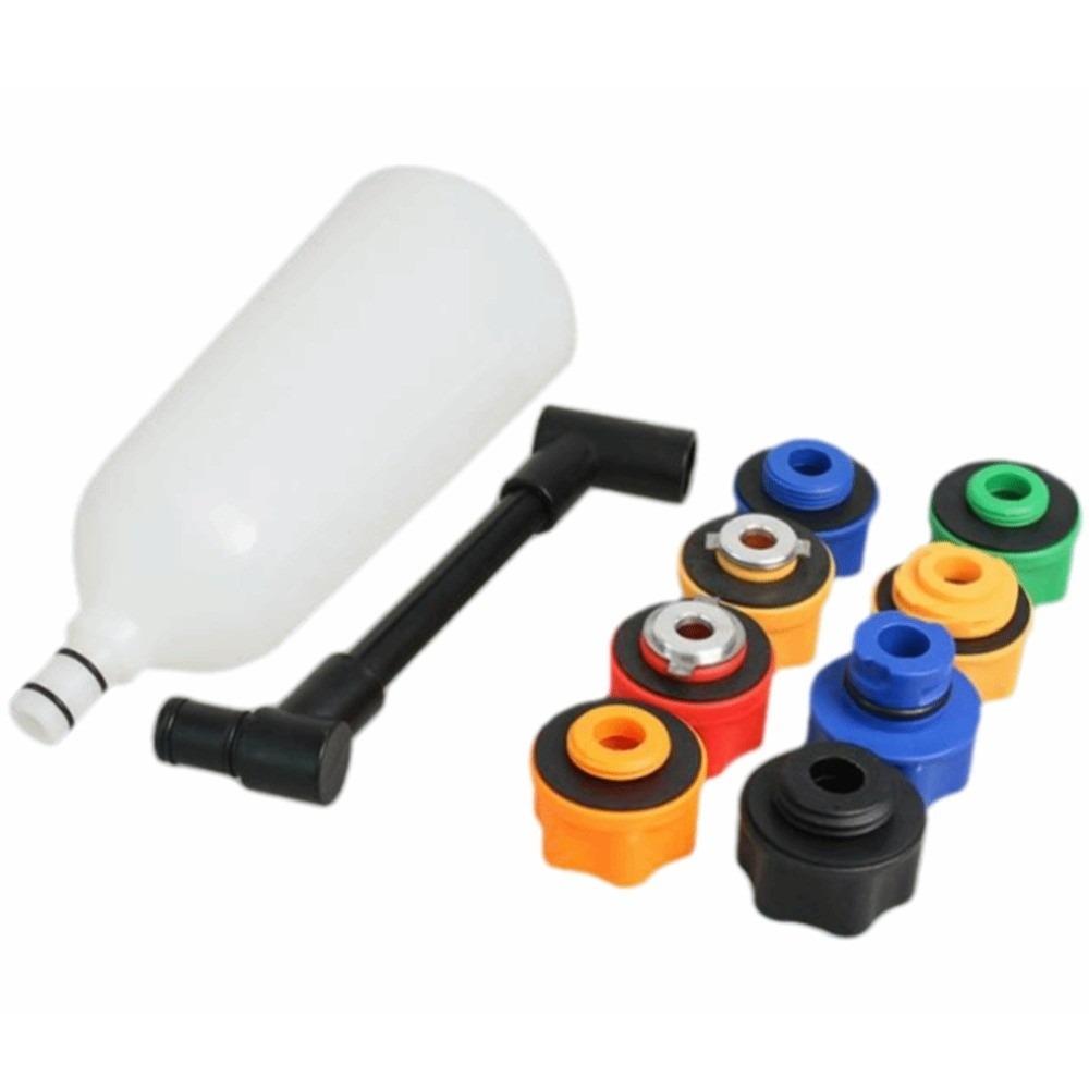 10PCS Nylon Oil Funnel Set Offset Extension Tube Offset Extension Funnel Engine Oil Filling