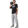 Li Ning Reflective Basketball T-Shirt With Moisture Wicking Men Tops Black ATST547-3