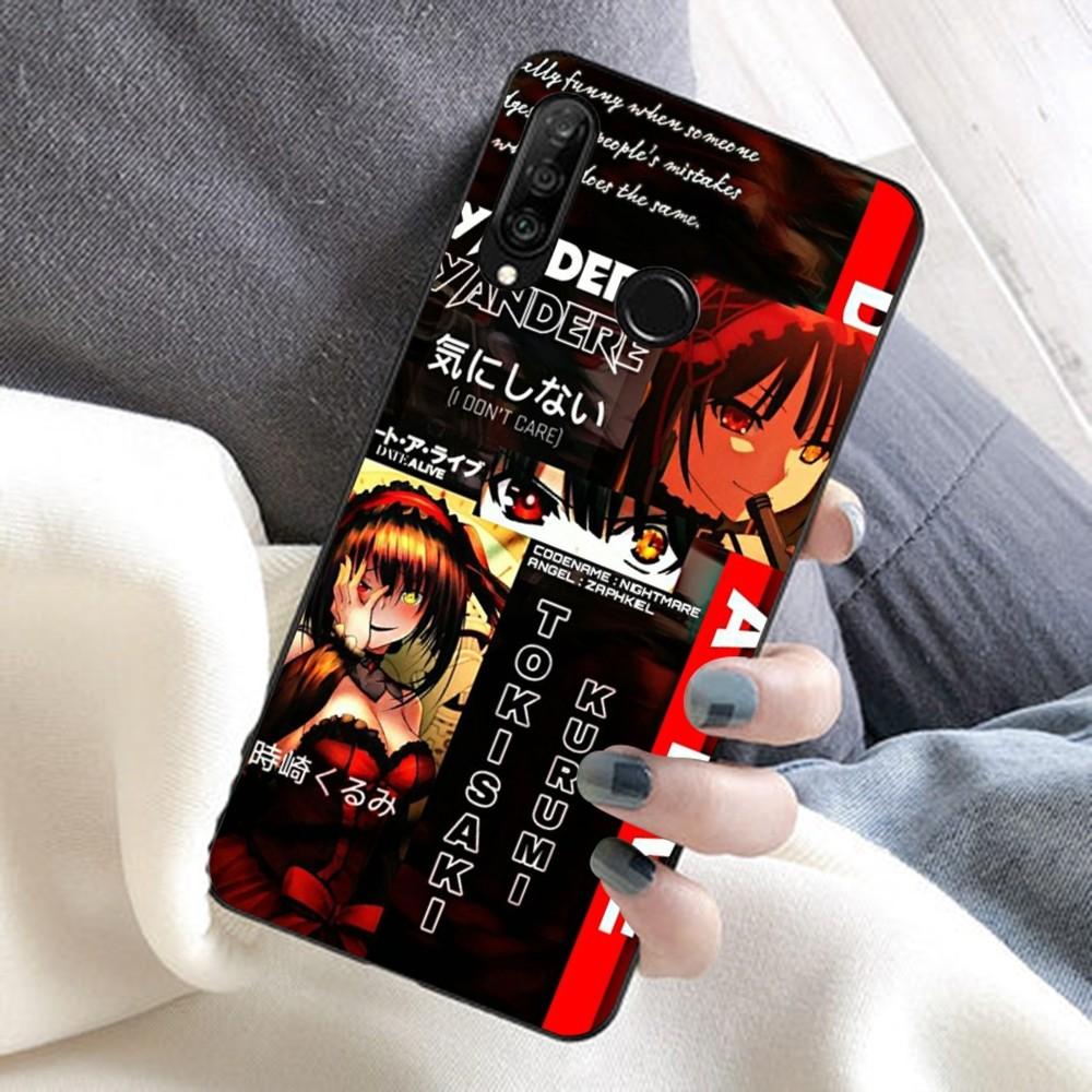 Date A Live Kurumi Tokisaki Anime Phone Case For Huawei Honor 10 lite 9 20 7A 9X 30 50 60 70 pro plus Soft Silicone Cover
