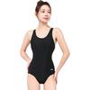 Li Ning Professional Competitive Swimming High-End One-Piece Swimsuit Women swimsuit Black LNYW022-1-2025
