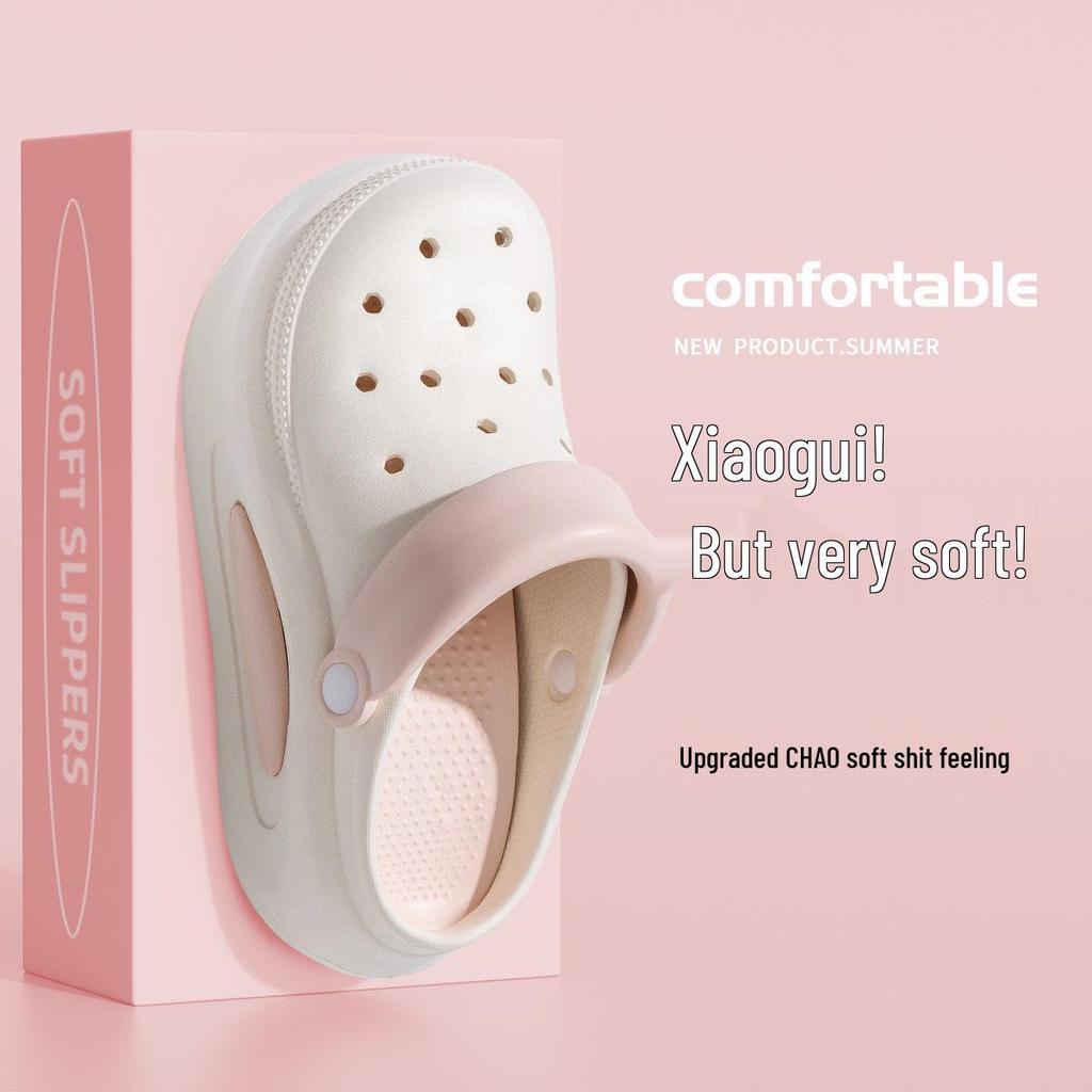 2024 Women's Cute Closed-Toe Height-Boosting Non-Slip Beach Sandals