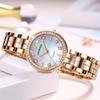 Luxury Women Quartz Watch Fashion Casual Round Rhinestone Ladies Wristwatches,Gifts for Women