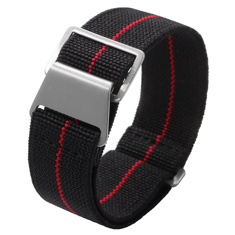 18/20/22mm Nylon Watchbands Parachute Elastic Breathable Skin Friendly Straps for Rolex Water Ghost for Omega for Tudor Bracelet