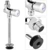 Urinal Flush Valve,Toilet Urinal Flush Valve Wall Mounted Button Type with 0.8Gpf Manual Automatic Shutoff Flush Valve (1)