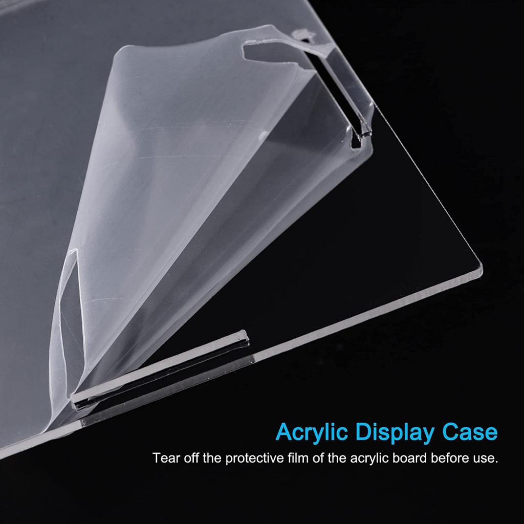 Assembled Acrylic Display Cabinets for Collectibles,Clear Acrylic Box Organizer for Protect Action Figures,Model,Dolls,Toys