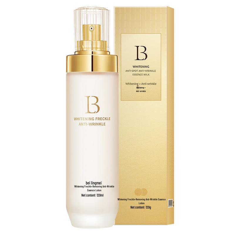 Whitening & Anti-Wrinkle Set: Brighten, Hydrate & Firm - Toner, Lotion & Cream for Spot, Dullness & Fine Line Care.