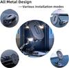 Magnetic Car Phone Holder Alloy Folding Strong Magnet 360 Rotation Universal Dashboard Mount for Smartphones Tablets