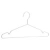Amazon Basics Stainless Steel Slim Silver Hangers, 50-Pack, Design, Rust-Resistant, Anti-Slip,