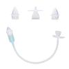 Absorption Silicone Safe Soft Tip Newborn Baby Nose Cleaner Sniffling Device Infant Vacuum Suction Nasal Aspirator
