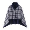 2026 New Warm Shawl, Cold-Proof Cover Blanket, Thickened Plaid Postpartum Cover Blanket, Nap Blanket, Multi-Functional Blanket