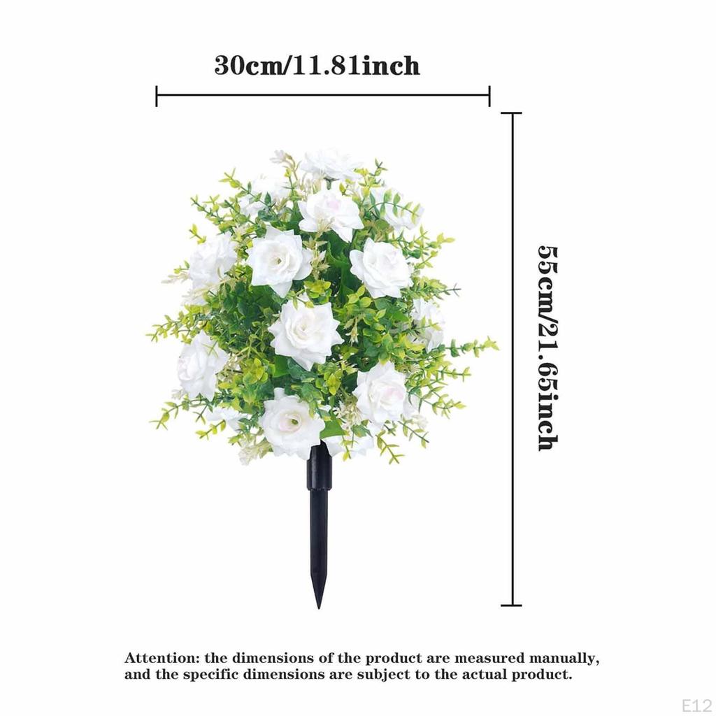 Artificial Commemorative Flower with A False Stake -based Plant at The Table of