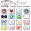 Fashion Eyes Bow Cherry Flowers Love Heart Cake Italian Charm Links Fit 9MM Stainless Steel Bracelet Women DIY Making Jewelry
