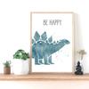 Postere Dinozaur Drăguț Desen Animat Animal Pepinieră Poster Nordic Artă de Perete Pictură pe Pânză Decor Acasă Camera Copiilor Decor Pepinieră