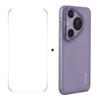 For Huawei Pura 70 Case Matte TPU Phone Cover with Lens Film+9H Glass Protector