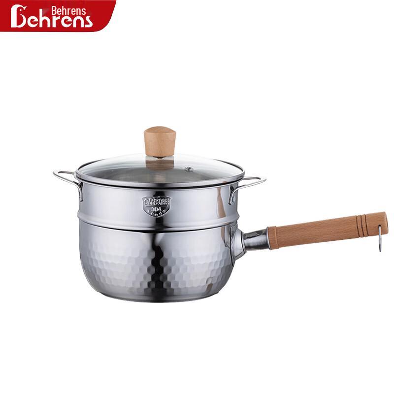 

Berens 304 Stainless Steel Saucepan with Steamer