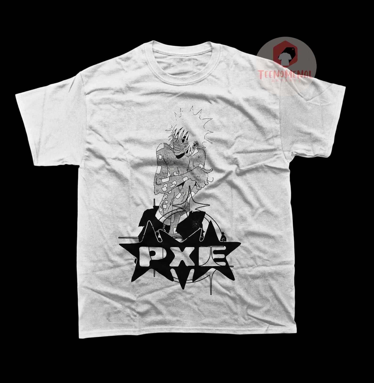 Ecco2k Unisex T-Shirt - PXE Album Tee - Music Graphic Shirt - Drain Gang Merch 4XL