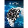 Men Wristwatch Quartz Watches Luxury Dual Display Chronograph Waterproof Sport Military Multifunction Male Digital Watch