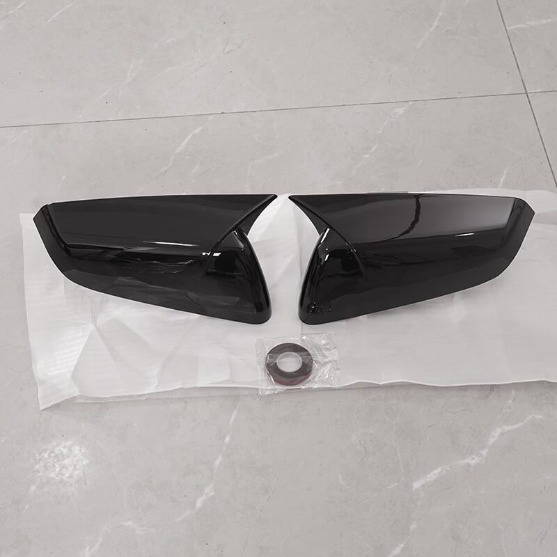 2PCS Fits 2018-2023 Chevy Equinox GMC Terrain Side Mirror Covers Trim Black Cap