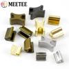 50/100 st Meetee 3# 5# Metallblixtlås U-stoppare Reparationssats Blixtlås Svansklämma Halkfria Ändlås DIY Skräddare Verktyg Sytillbehör