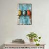 Metal Wall Art Bird Vintage Farmhouse Decor Living Room 8x12 Inch