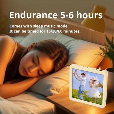 Multi Functional Bluetooth Wireless Music Photo Frame, DIY Photos, Messages, Timed Magnetic Music Refrigerator Stickers