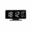 Snooze Desktop Table Clock Dual Alarm Bedside LED Clock Digital Alarm Clock  Home Decor