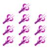 10Pcs/pack Simulation Prawns Shrimp Fishing Tackle Lures Baits Soft Crawfish Soft Shrimp Lures Baits Soft Lures Worms