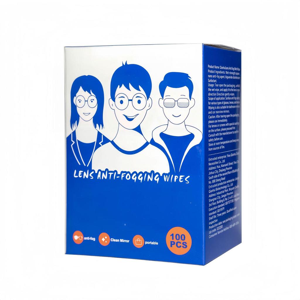 Engångs Anti-im Lins- och Spegelrengöringsservetter