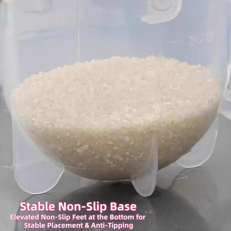 Hand-Free Rice Washing Tool Household Draining And Rinsing Device Creative Kitchen Gadget for Home Use Lazy Person'S Rice Washing Sieve