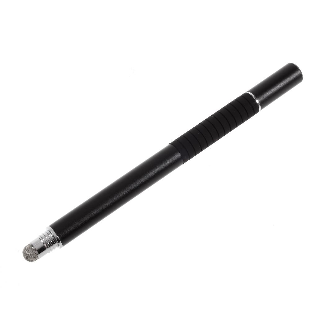

2-in-1 Disc Stylus Touch Screen Pen for Capacitive Touch Screen Smartphone and Tablet Black