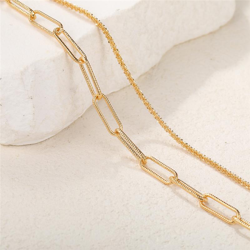 Seturi de gleznă cu lanț strălucitor pentru femei Brățară cu zirconiu cubic multistrat pe picior, la modă, cadou de bijuterii pentru plajă de vară