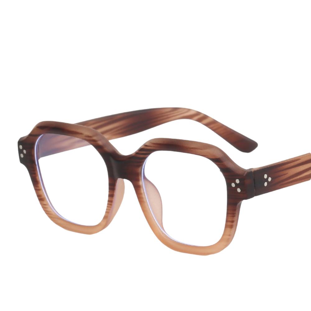 Retro Square Anti Blue Light Eyeglasses Oversized Large Frame Eyeglasses Computer Eyeglasses Classic Spectacles