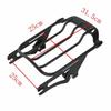 Motorcycle Two-Up Detachables Luggage Rack For Harley Touring Road King Street Glide Electra Glide 2009-2024